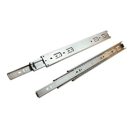 Daphnes Dinnette Knape & Vogt 20 In. Full Extension Drawer Slide - Stainless Steel DA2585247